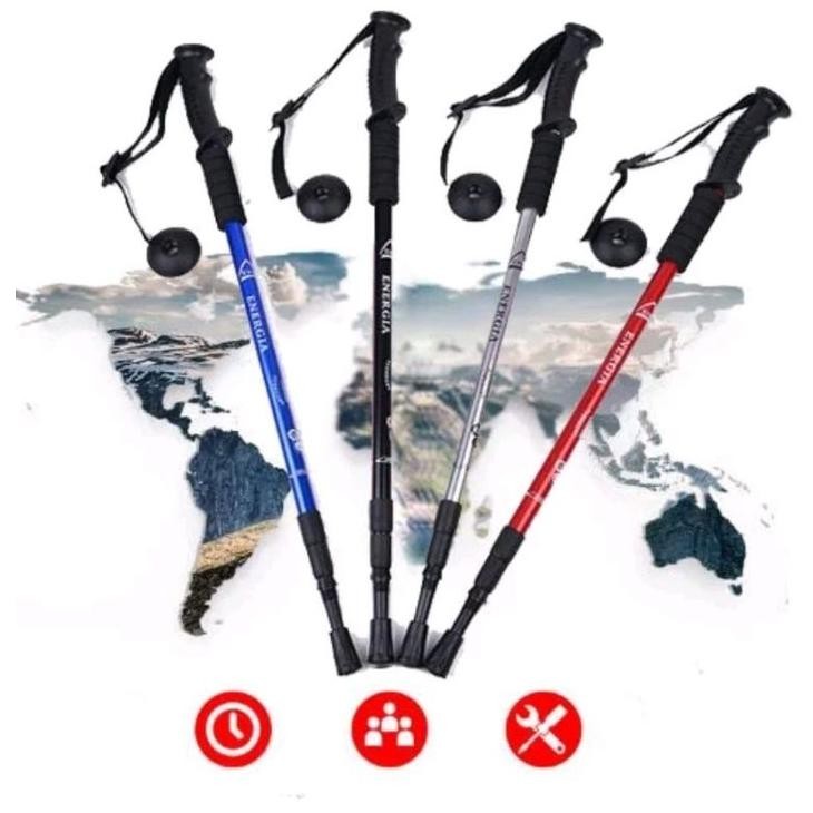 Original Trekking King Pole| Trekking Pole Energia | Tracking Pole Energia Original 110Cm | Trekking