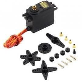 Murah (1 pcs) Motor Servo Tower Pro MG995 MG 995 High torque 15kg 180 derajat rotate Segera Dapatkan