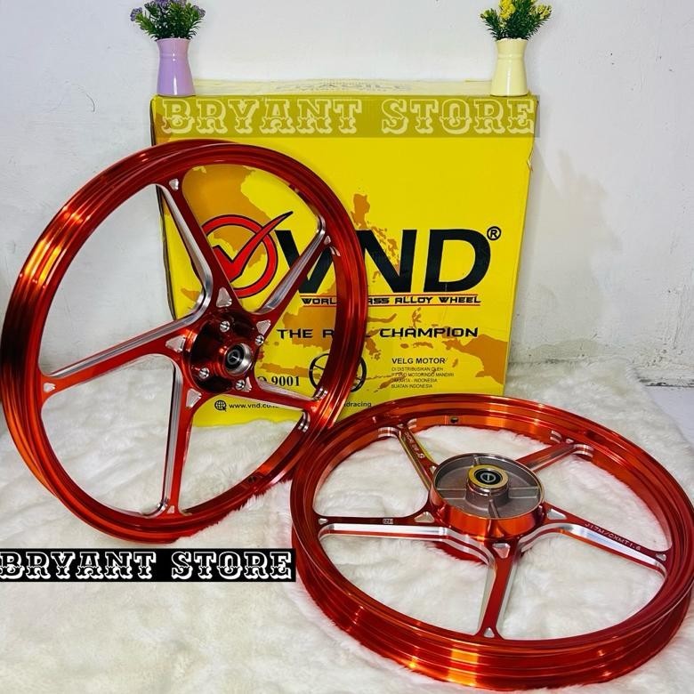 DFR VND ORIGINAL VELG AK 55 1.40x17 1.60x17 PALANG 5 KHARISMA SUPRA 110 SUPRA 125 SUPRA FIT REVO SMA