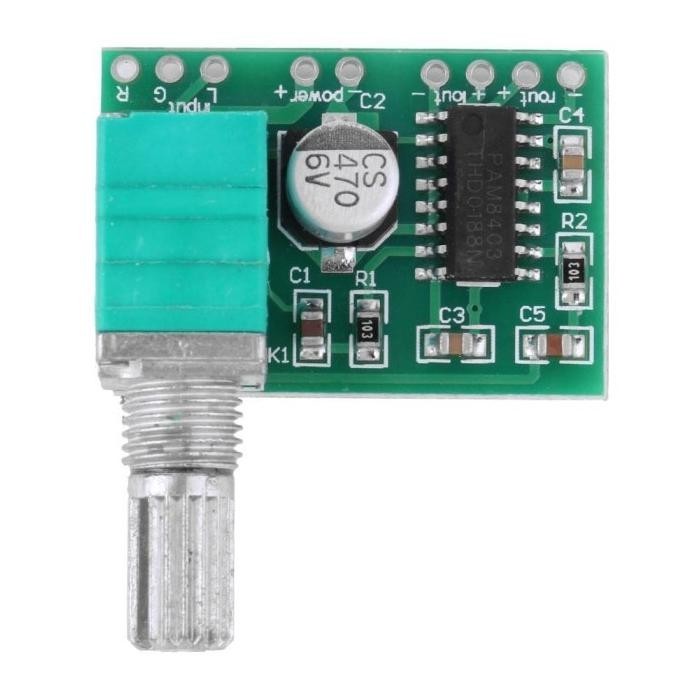 Terbaru (1 pcs) PAM8403 Amplifier Board Mini PAM8403 Module PAM 8403 Kualitas Baik