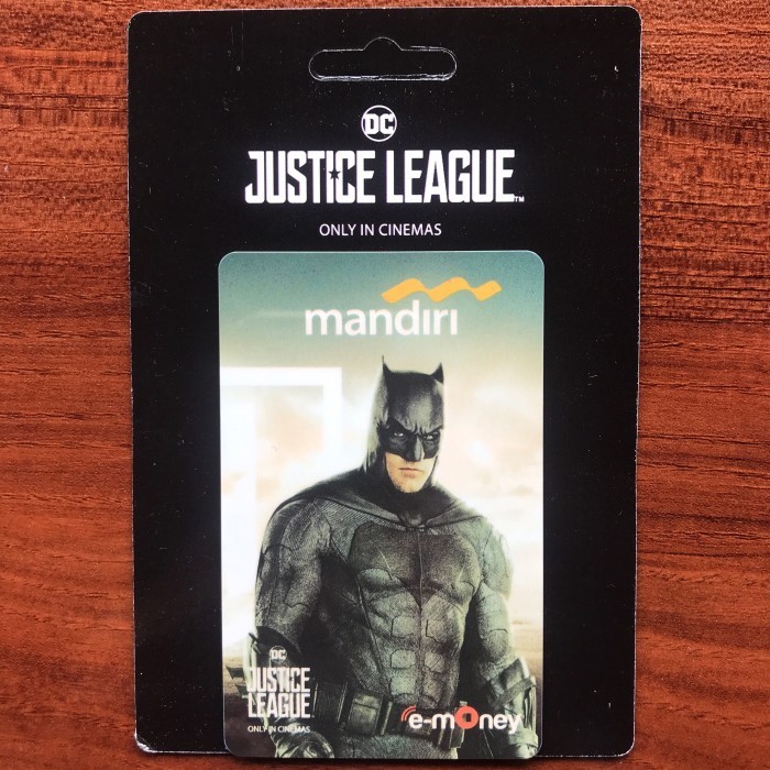 Kartu EMONEY / E - toll MANDIRI / Batman Justice leaque A9