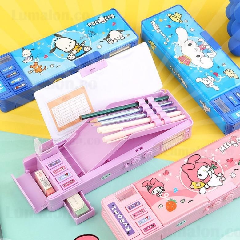 

Premium Password Kuromi Sandi Kotak Pensil Tempat Pensil Boneka Lucu Berkapasitas Besar Tempat Pensil Lapis Ganda Multifungsi Rautan Pensil Tempat Pensil Berkapasitas Besar Ur37