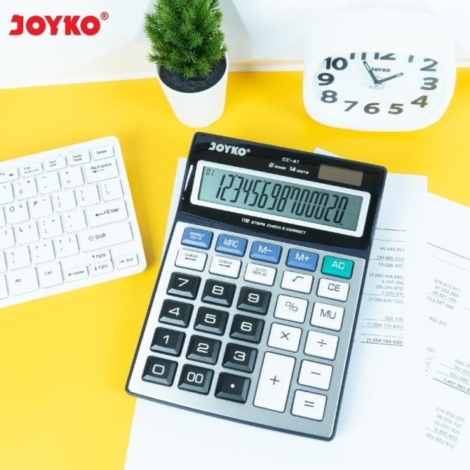 

JOYKO CC-41 KALKULATOR CHECK CORRECT 14 DIGIT -CALCULATOR DESKTOP CC41