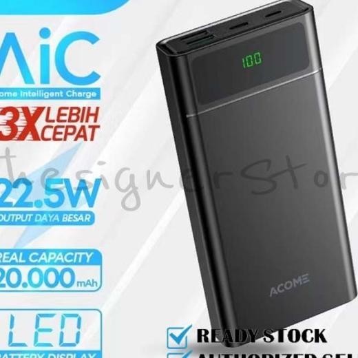 Powerbank 20000Mah Fast Charging Qc3.0 Pd Vooc Scp Dash Ap201