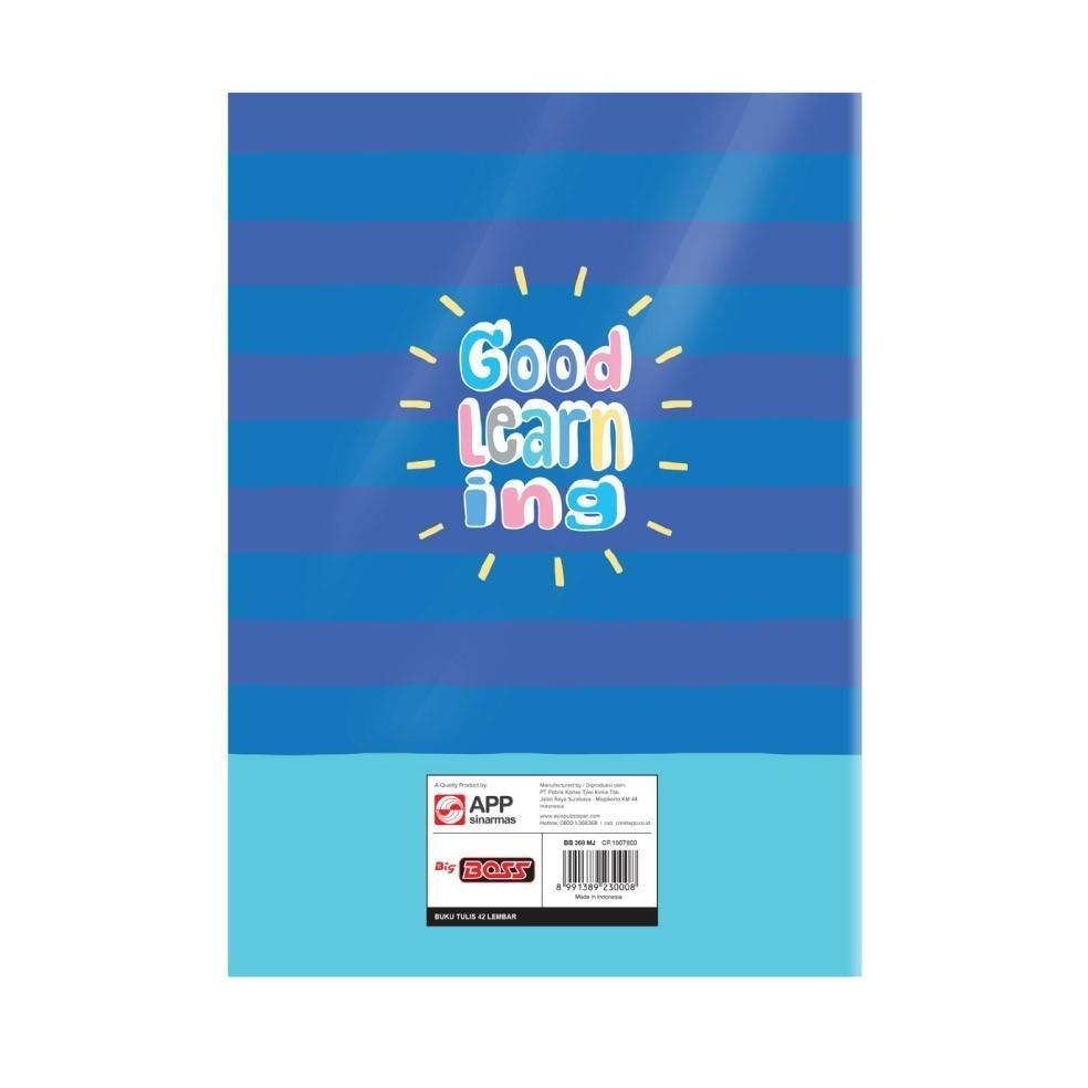 

CXV-38 [Stationery Spectrum] BigBoss Buku Tulis 42 Lembar - BBO EB 42 Premium