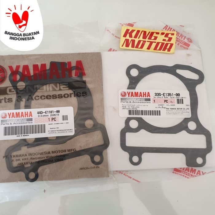 TERLENGKAP PAKING BLOK SEHER, PAKING BLOK HEAD XEON, XEON RC, GT125, GT 125