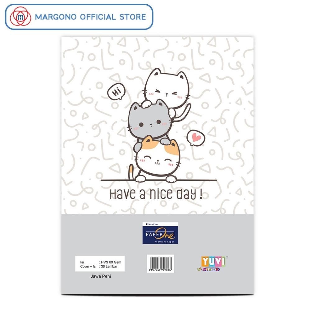 

IK69 My Book Yuvi Buku Tulis Cute 38 Lembar - 10 Buku Viral