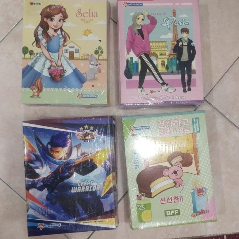 

uk-12 Buku Tulis 58 Lembar Per Pak Termurah