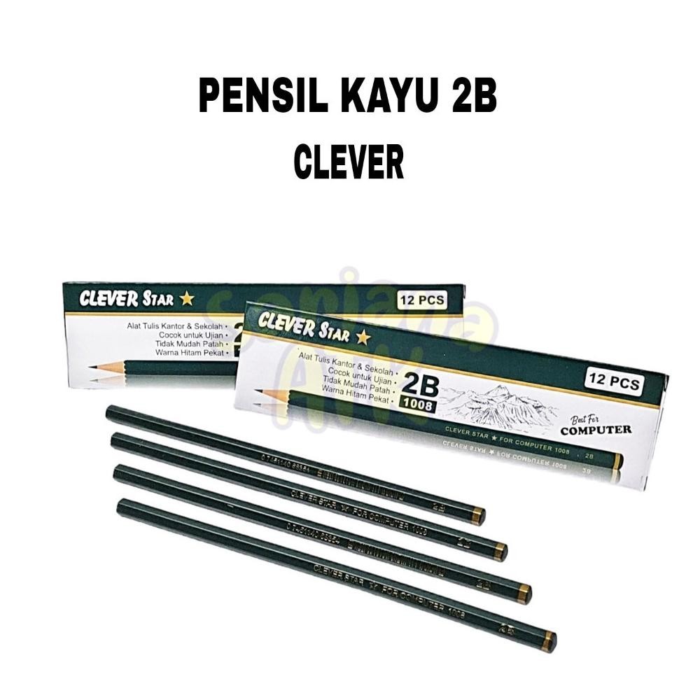

ghs-55 (12pcs) Pensil 2B Murah Pensil Anak Pensil Biru Pensil Kayu 2B Station 1 Viral