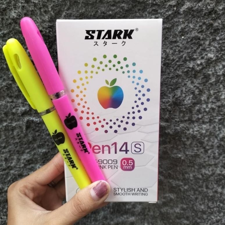 

rg-4 [12PCS] Pulpen IPEN apel STARK IPEN S 9009/ PRO 8003 Termurah