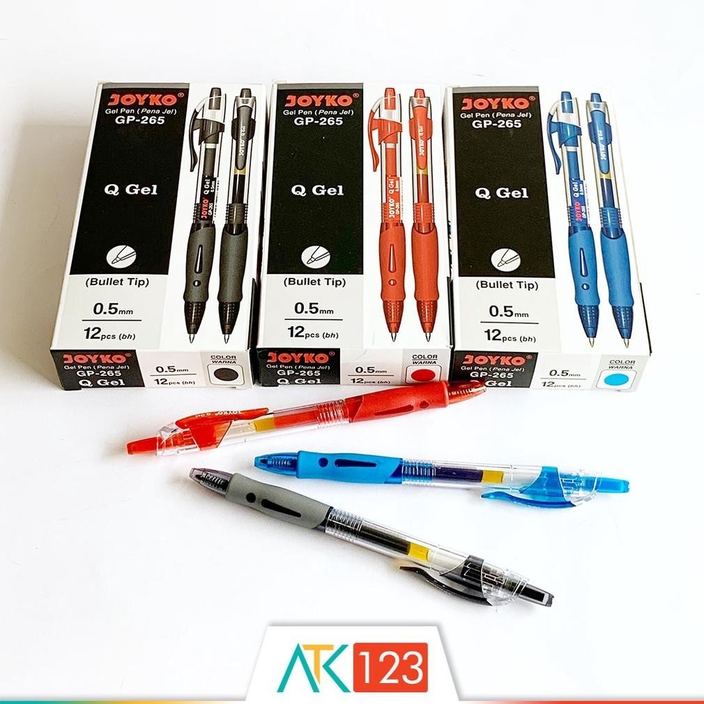 

et-12 Pulpen Joyko Gel Pen GP-265 Q Gel Viral