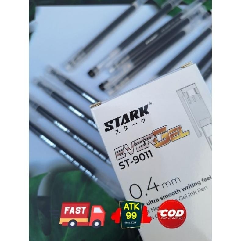 

Oy58 Stark ST-9011 Gel Pen/Pulpen Gel Hitam/Pena Gel/Pulpen Basah/Pena Premium