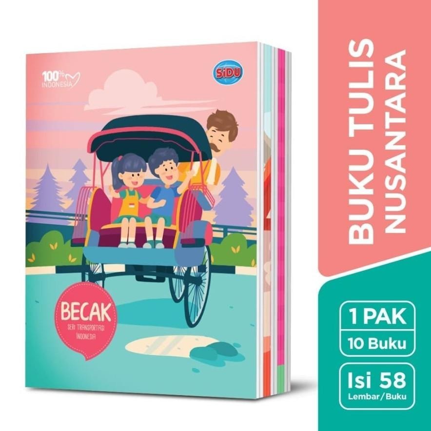 

m-4 SIDU Sinar Dunia Buku Tulis 58 Lembar Murah Viral