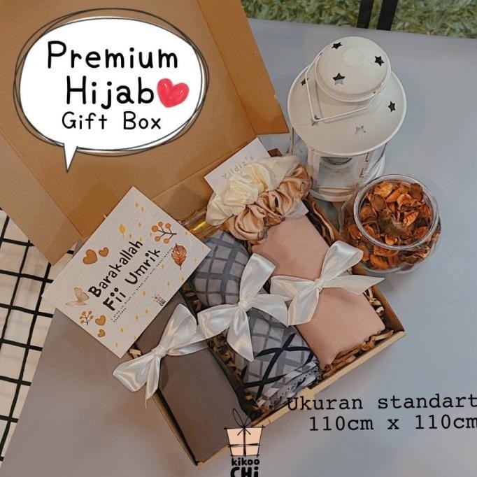 

Hijab Gift Box - Hadiah Kado Ulang Tahun Wanita Pacar Istri Hampers
