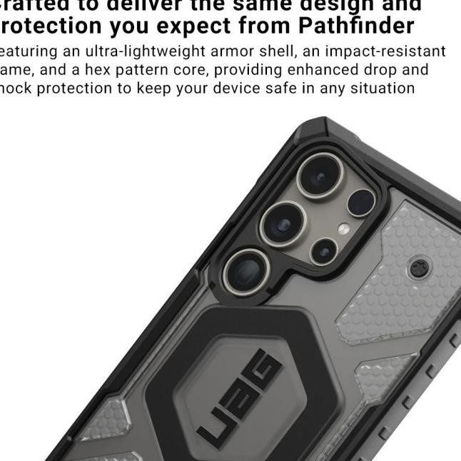 Uag Pathfinder Clear Case Samsung S24 Ultra - Magsafe Casing