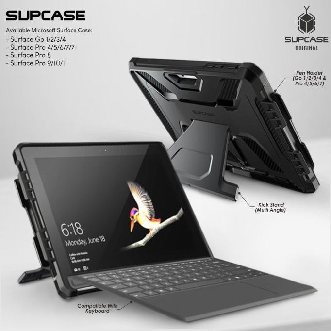 Case Supcase Microsoft Surface Pro 11 10 9 8 7 Plus 6 5 4 Surface Go 4 3 2 1 Cover Casing Hardcase R