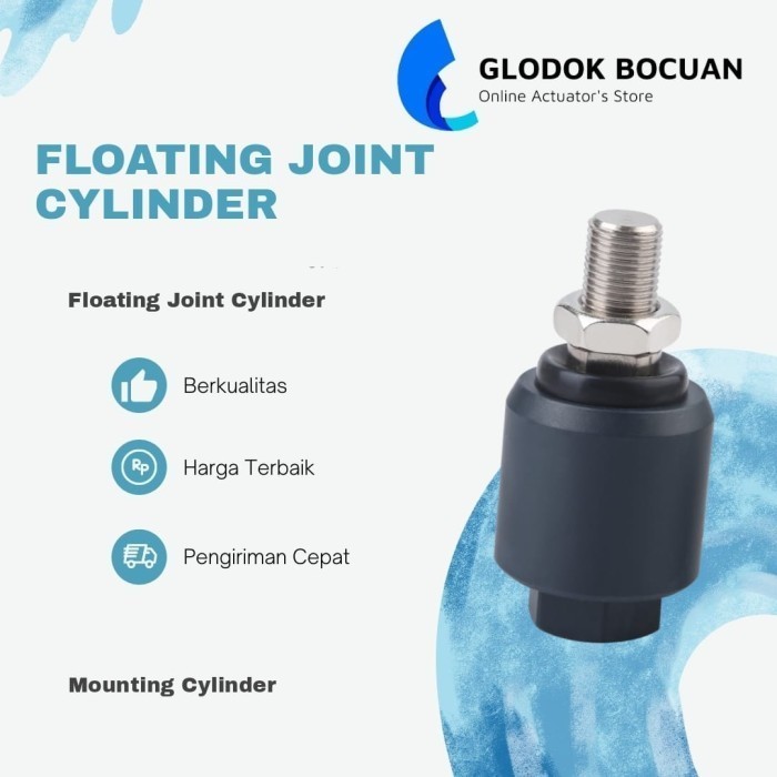 Mounting Rotary Floating Joint As Cylinder Drat M10 x 1.25