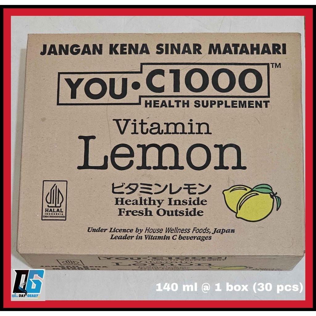 

You C 1000 140 ml - 1 box (30 pcs), Promo Gratis Ongkir Extra - Expired 2025