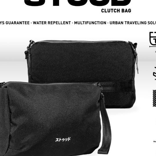 Ikozzi Stood | Tas Selempang Pria Slingbag Clutch - Tas Tablet 11 Inch