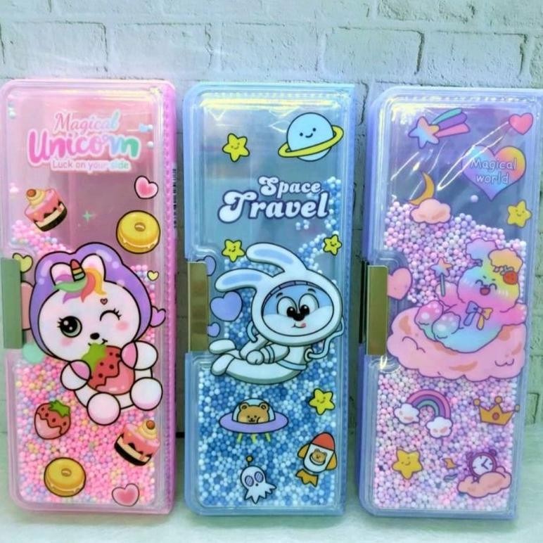 

Ukd- Kotak Pensil Magnet / Kotak Pensil 2 Sisi/ Kotak Pensil Xiao Ling Jing/Tempat Pensil Beli Lokal