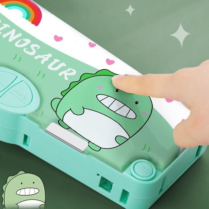 

Terlaris! Tempat Pensil/Pouch/Kotak Pensil Multifungsi Lengkap Peruncing Gunting Isolasi Penghapus Penggaris-Vatin_Shop Gratis Ongkir