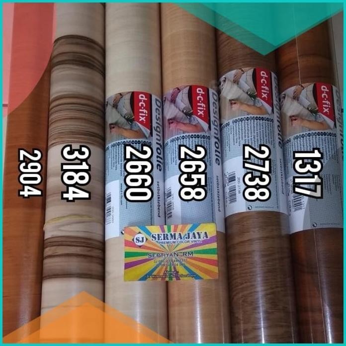 stiker dcfix kayu / sticker dcfix motif kayu / skotlet dcfix kayu 8JVL