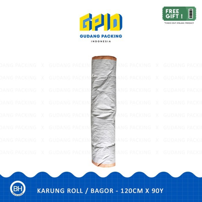 

HARGA DISKON Karung Bagor/ Karung Rol/ Karung Ngebal 120cm x 100 Yard