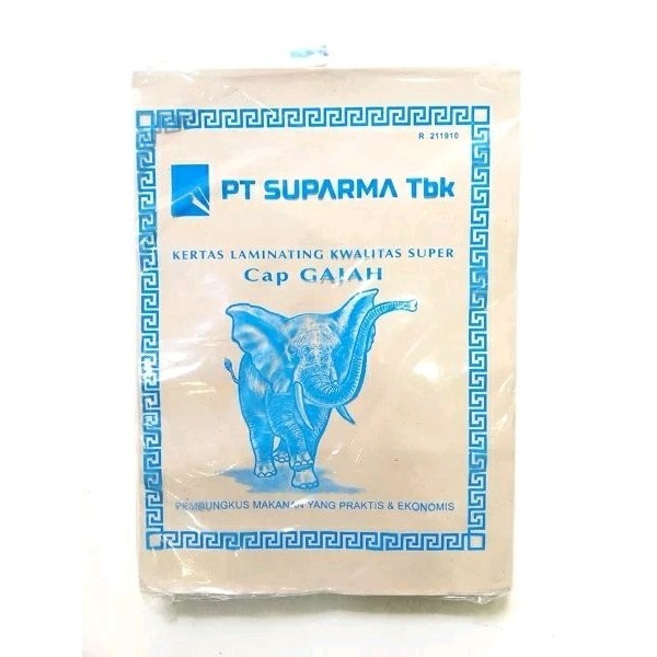

HOT SALE Kertas Nasi Cap Gajah - Kertas Gajah Biru 250 Lembar - Coklat