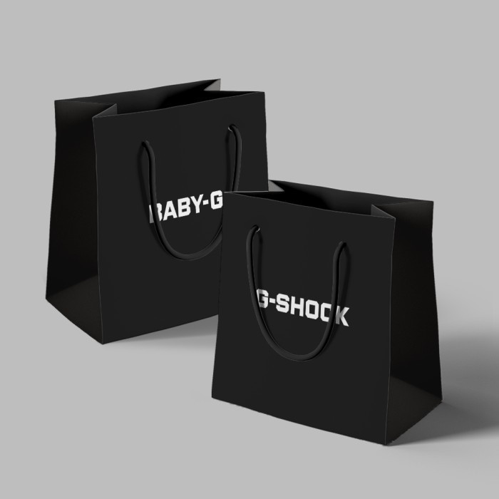 

DISKON G-shock - Paper Bag Tas Belanja 18x10x15cm - (Wajib Dengan Jam Tangan)