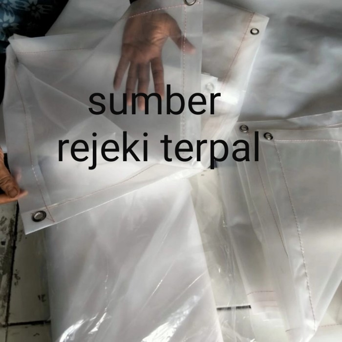 

HOT SALE terpal plastik bening transparan ukuran 2x3.5