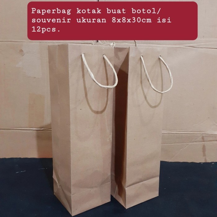 

HARGA DISKON Paper bag but botol @12pcs