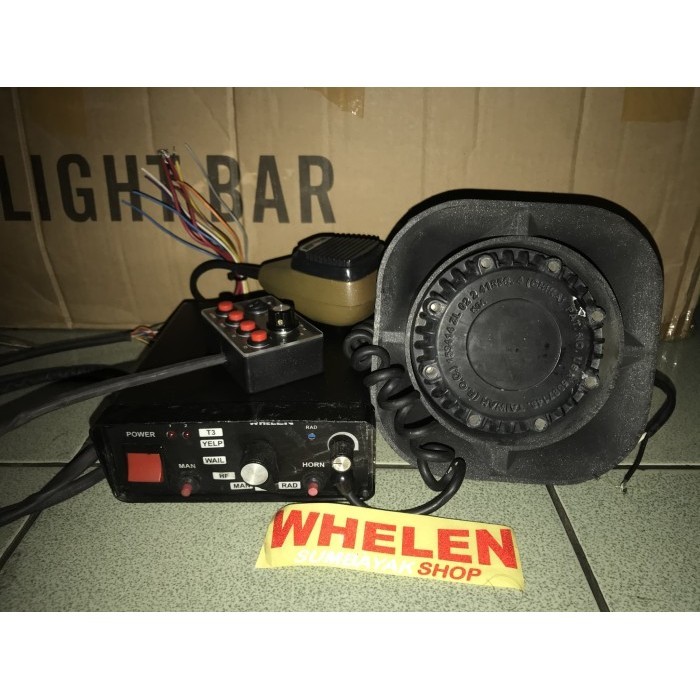 PAKET WHELEN SECOND 200W WHELEN 295HFSA1 + WHELEN SA315P