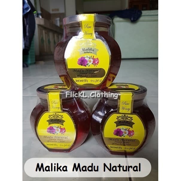 

Madu Malika Natural - Natural Honey - Madu Murni Asli - 500 Gram