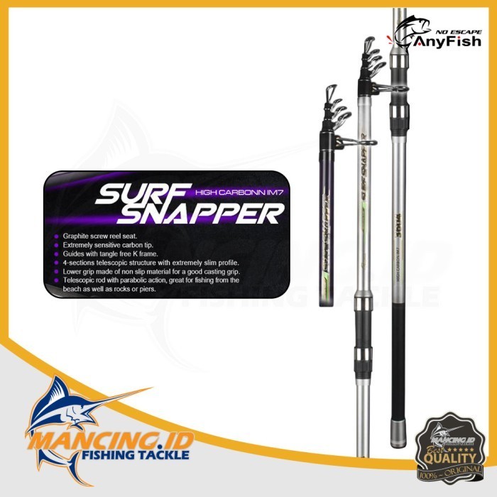 ANYFISH SURF SNAPPER (S TELE) FISHING ROD JORANG PANCING SURF ANTENA
