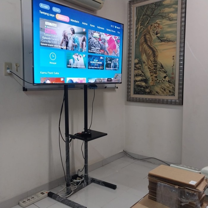 Lin Braket Tv Berdiri 65Inchi Standing Bracket Tv 32 Inch Sampai 65 Inch