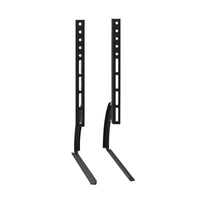 Lin Bracket Braket Tv Lcd Stand Kaki Dudukan Monitor 17-37" Universal Meja