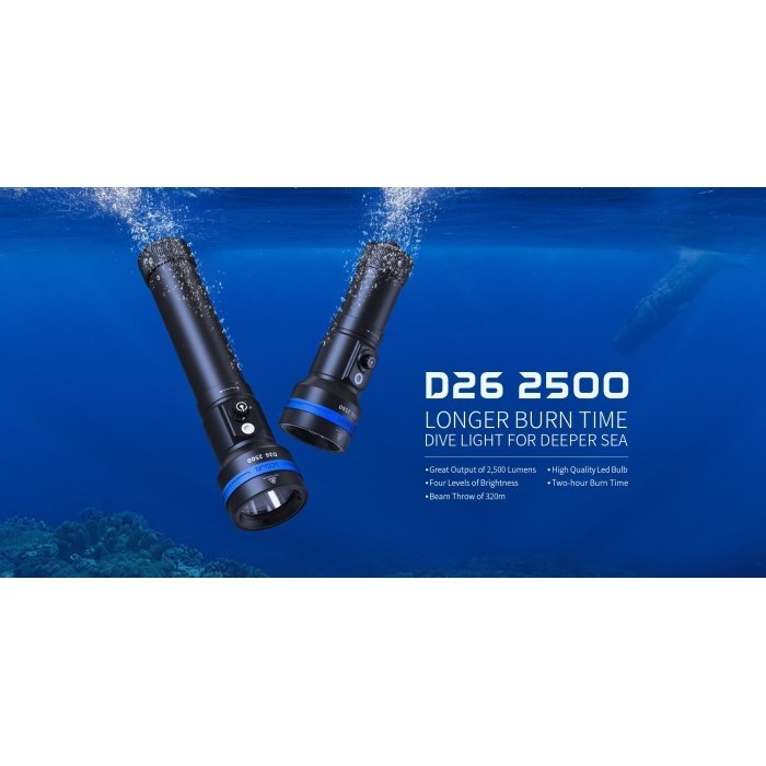 XTAR D26 2500, PROFESSIONAL DIVING SENTER, 100 M UNDER WATER