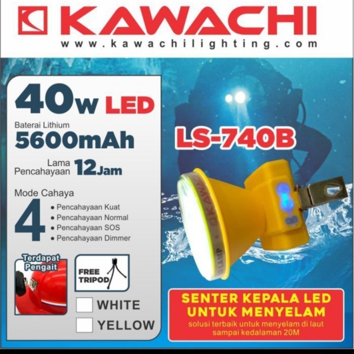 SENTER KEPALA SELAM KAWACHI LS-740B
