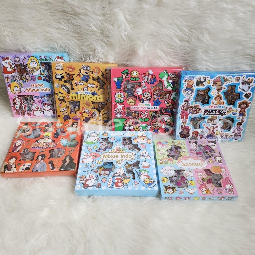 

Stiker lucu / stiker murah / stiker karakter / 1 box isi 100lembar
