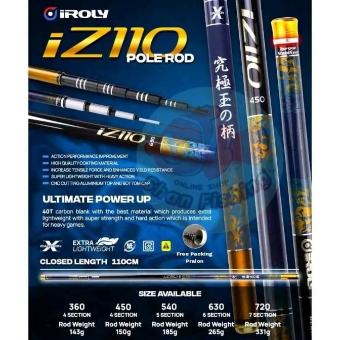 Pole Tegek Iroly iZ110 Ultimate Power Up .,