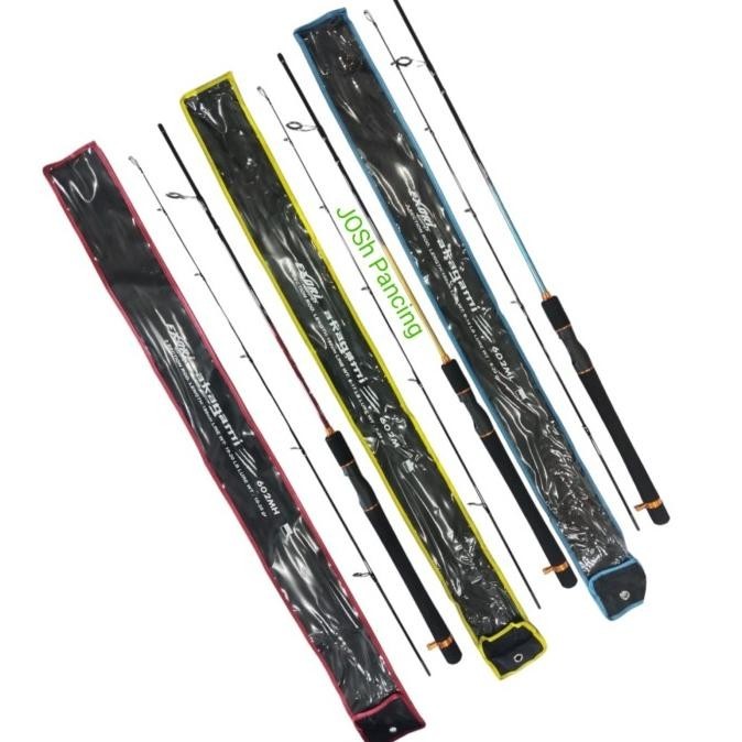 Joran pancing Exori Akagami 180 cm carbon solid for galatama galapung .,