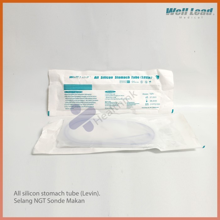 Terlaris NGT Silicon Well Lead/ Well Lead All Silicon Stomach Tube/ Selang NGT SALE