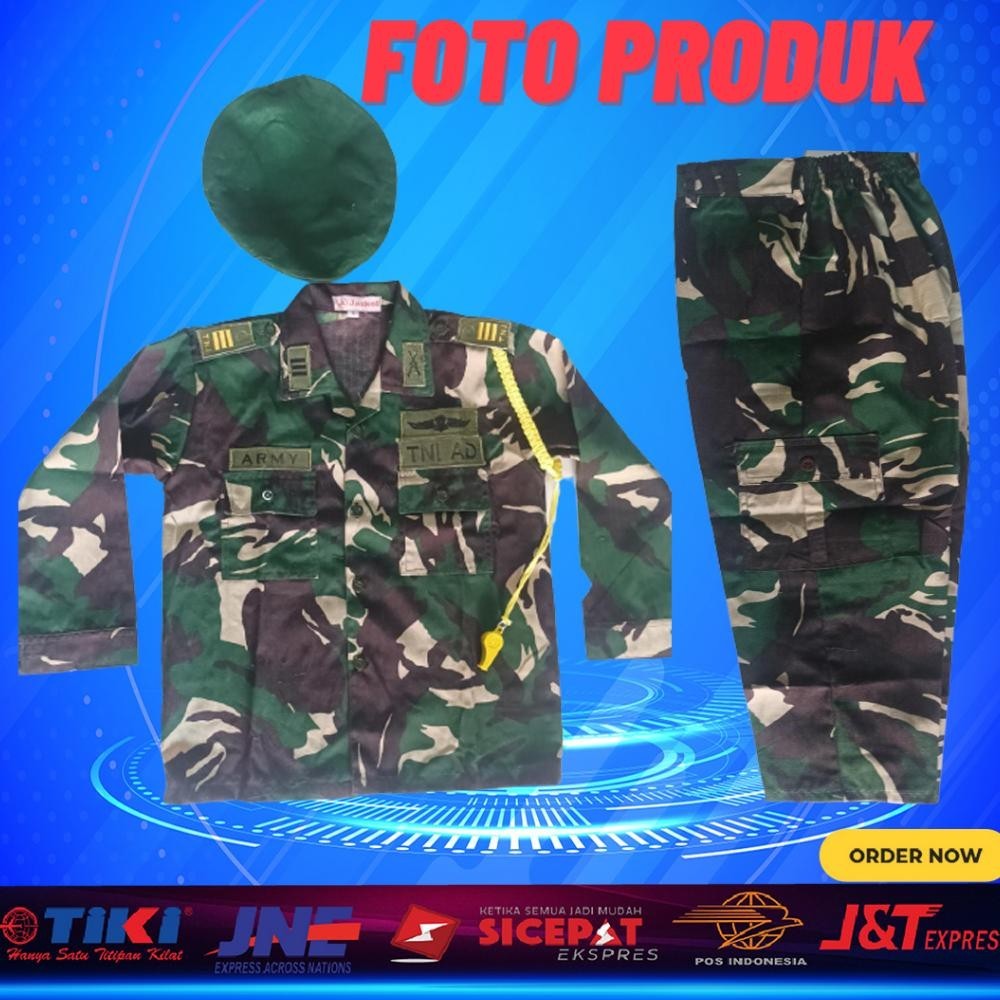 g-24 seragam baju  sragam profesi TNI AD/ DORENG / AU/ POLISI/ ANAK/ LORENG /AL/ABRI / ARMY/TENTARA 