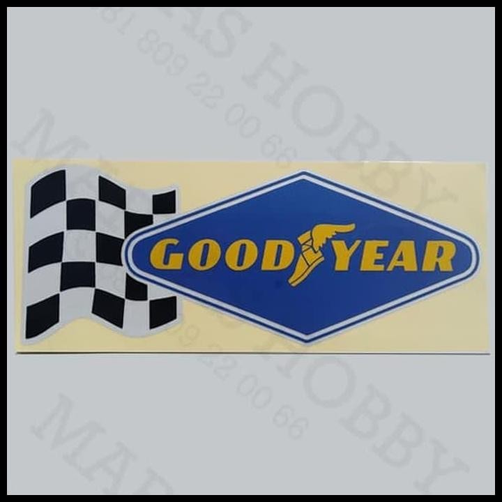 

HOT DEAL STICKER GOODYEAR WHITE OF TEXT !!!!!!!
