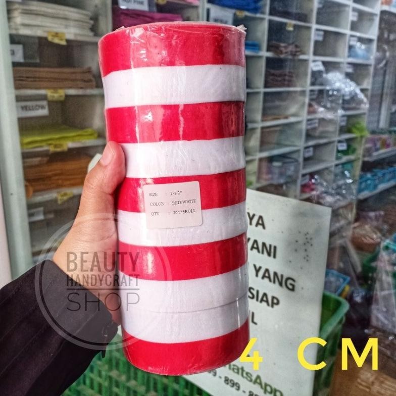 

DISKON BESAR 1 SLOP Pita Bendera Merah Putih Pita kado untuk Agustusan momen kemerdekaan Indonesia SALE