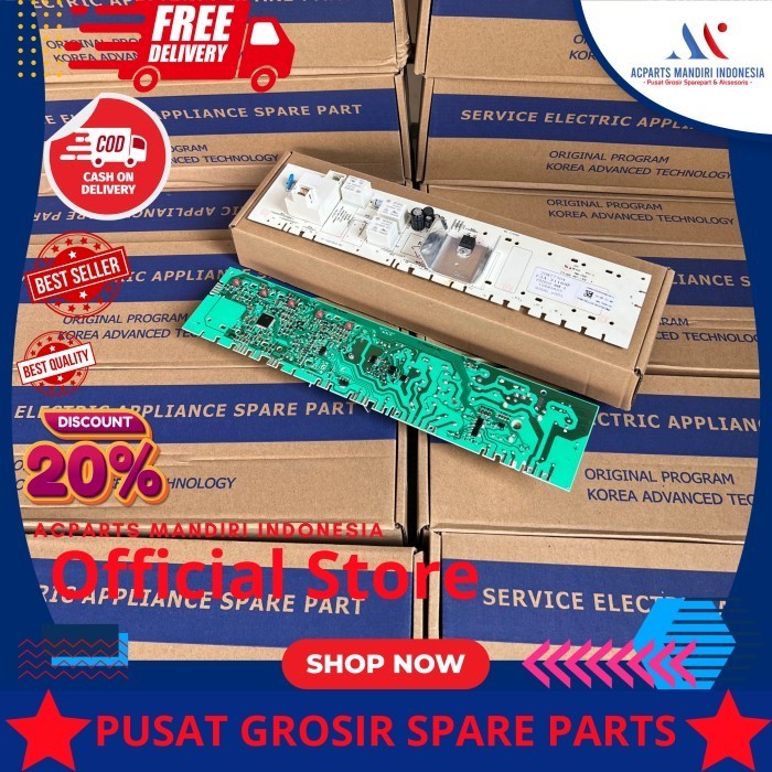 SHARP ES-FL862, MODUL PCB MESIN CUCI FRONT LOADING