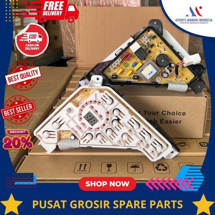 SHARP 10.KG ES-M1008T ( ES-M1008T-SA ), MODUL MESIN CUCI TOP LOADING