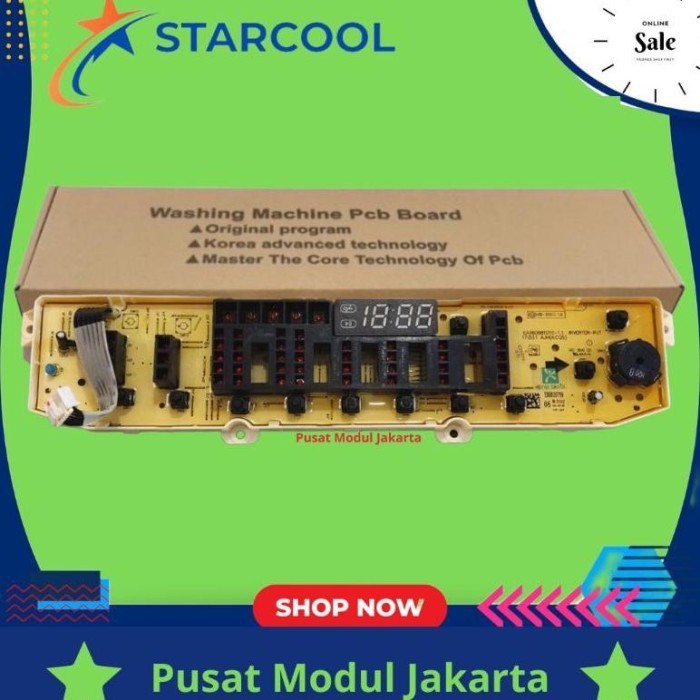 DISPLAY MODUL PCB MESIN CUCI LG T2175VSAM