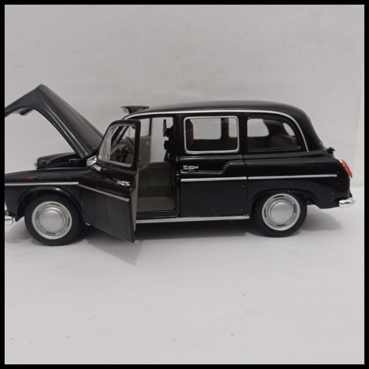 DISKON DIECAST MOBIL LONDON TAXI AUSTIN FX4 WELLY 1:24 MAINAN PAJANGAN MURAH