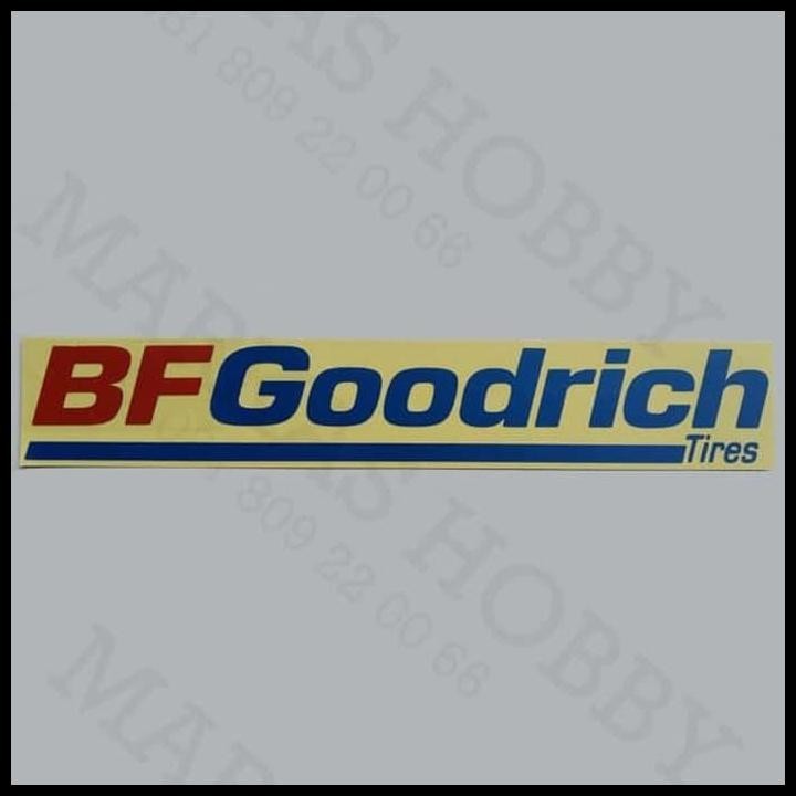 

TERMURAH STICKER BFGOODRICH RED AND WHITE !!!!!